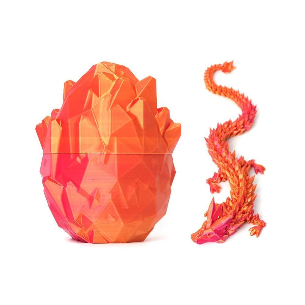 3D Printing Dragon Egg Shenlong Set Toy Ornament Decoration Creative Trendy Play
