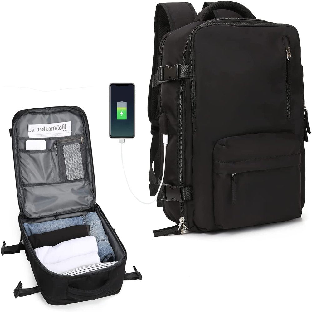 Large Travel Backpack Women, Carry on Backpack Men,Hiking Backpack Waterproof Outdoor Sports Rucksack Casual Daypack School Laptop Bag