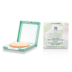 Clinique  stay matte powder oil free - no. 03 stay beige --7.6g/0.27oz