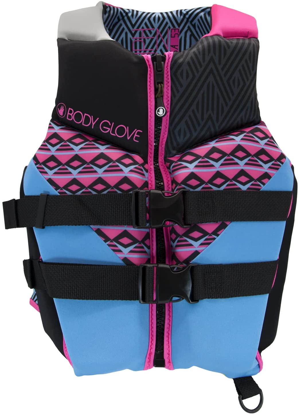 Body Glove- Phantom Women's PFD-Adult Life Jacket -Adult, Women, Medium, Blue