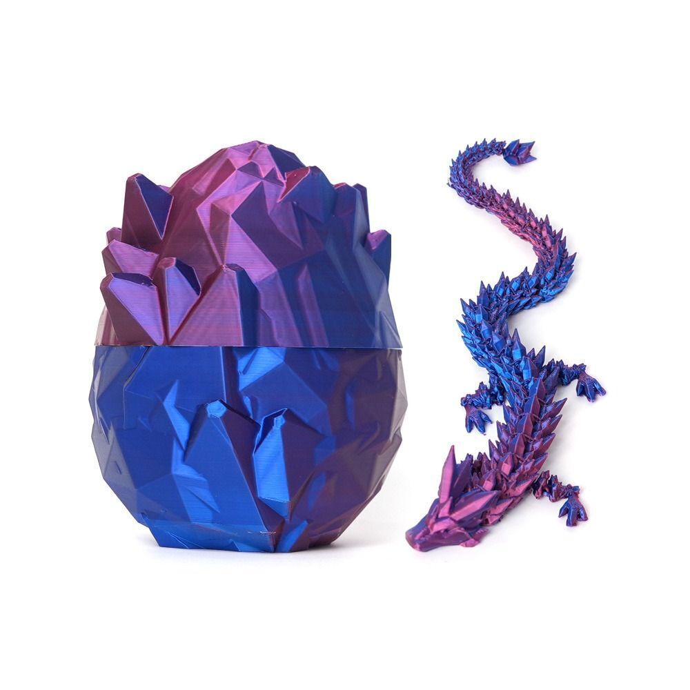 3D Printing Dragon Egg Shenlong Set Toy Ornament Decoration Creative Trendy Play