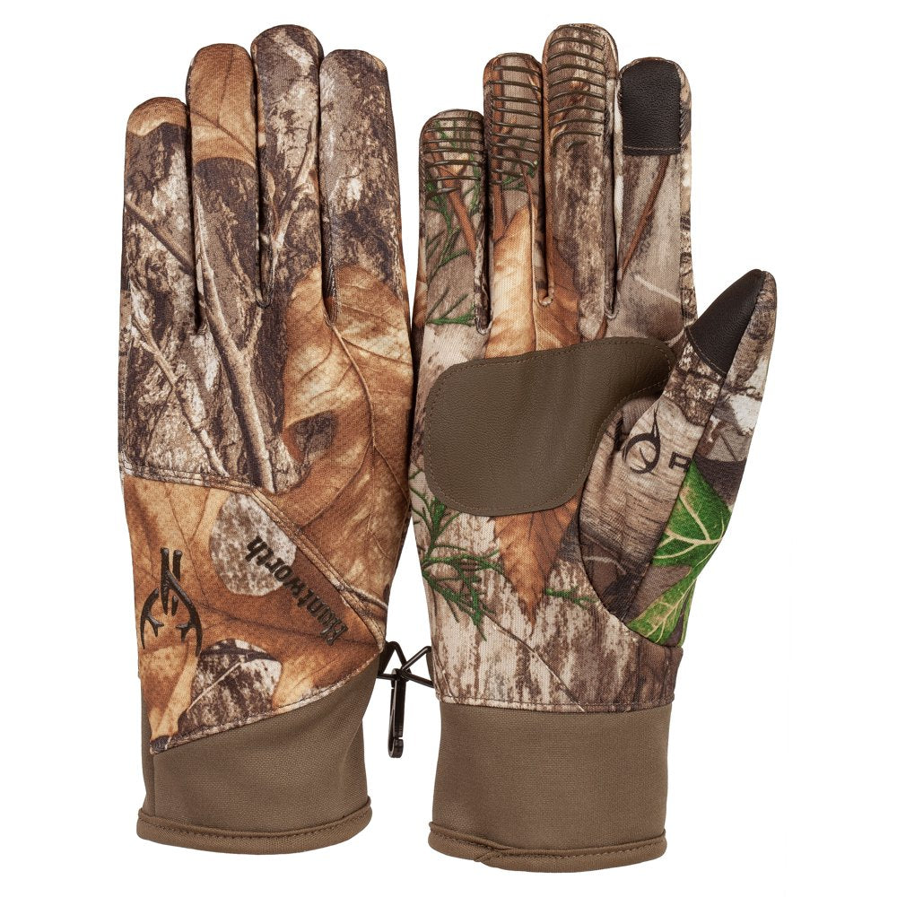 Huntworth Men'S Falcon Windproof Hunting Gloves – Realtree Edge®, Size M/L