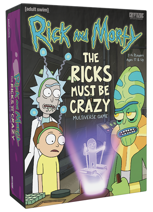 Cryptozoic Entertainment - Rick and Morty: The Ricks Must Be Crazy Multiverse Game