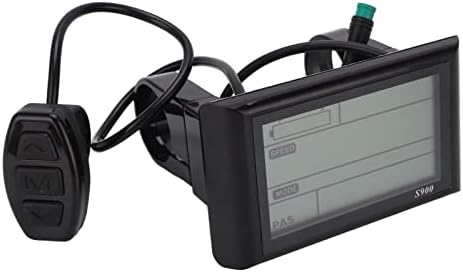 Electric Bike LCD Display, 36V / 48V, Multi-Information Display, S900 Display Control Panel Waterproof LCD Display Meter for Electric Bike Bicycle Modification Accessories(Protocol 2)