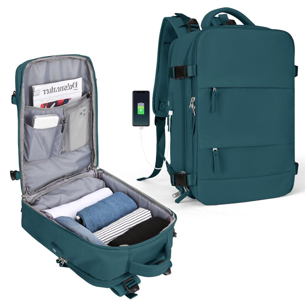 Large Travel Backpack Women, Carry on Backpack,Hiking Backpack Waterproof Outdoor Sports Rucksack Casual Daypack School Bag Pink