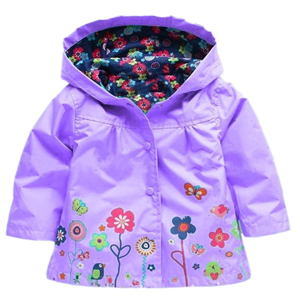 Christmas Gifts Deals 2022,Jovati Fall Outfits for Baby Girls Girl Baby Kid Waterproof Hooded Coat Jacket Outwear Raincoat Hoodies for Spring, Fall, Winter on Clearance
