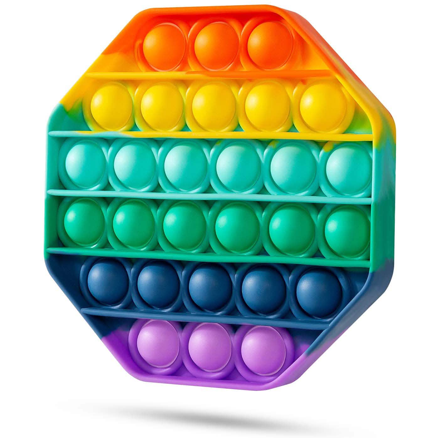 4-Pack: Bubble Popper Anti - Stress Fidget Toy