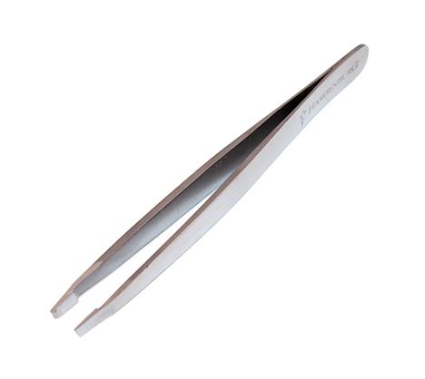 Hardenburg Tweezers Slanted Tip Stainless Steel