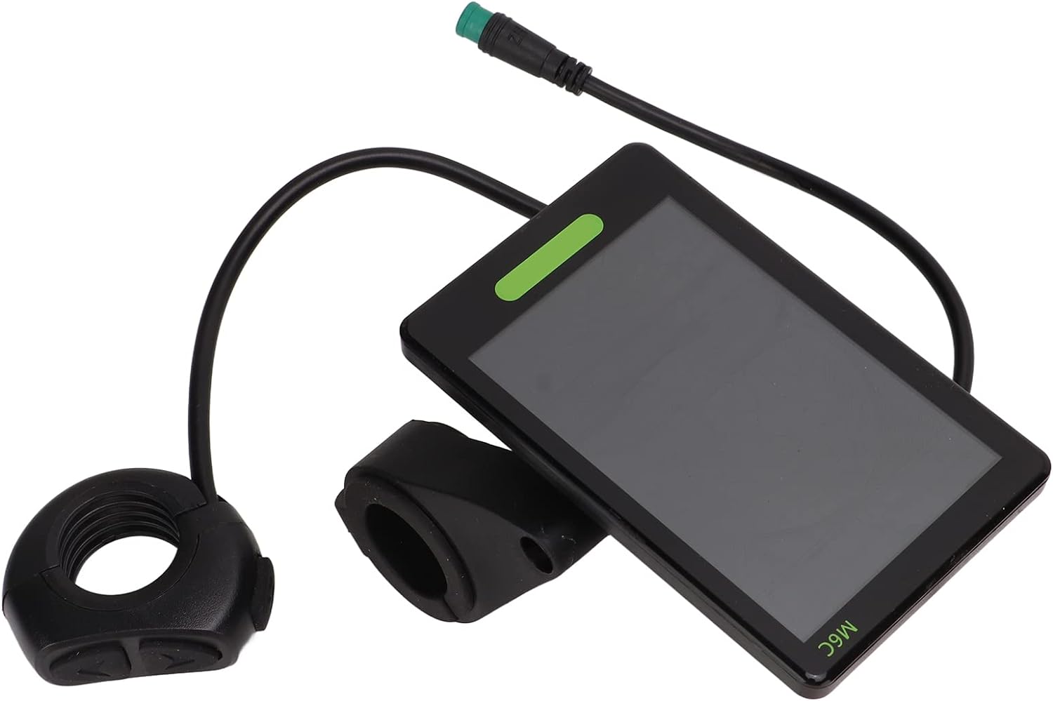 Electric Bicycle Display Meter, Large Screen M6C LCD Electric Bicycle Display Control Panel Waterproof Connector