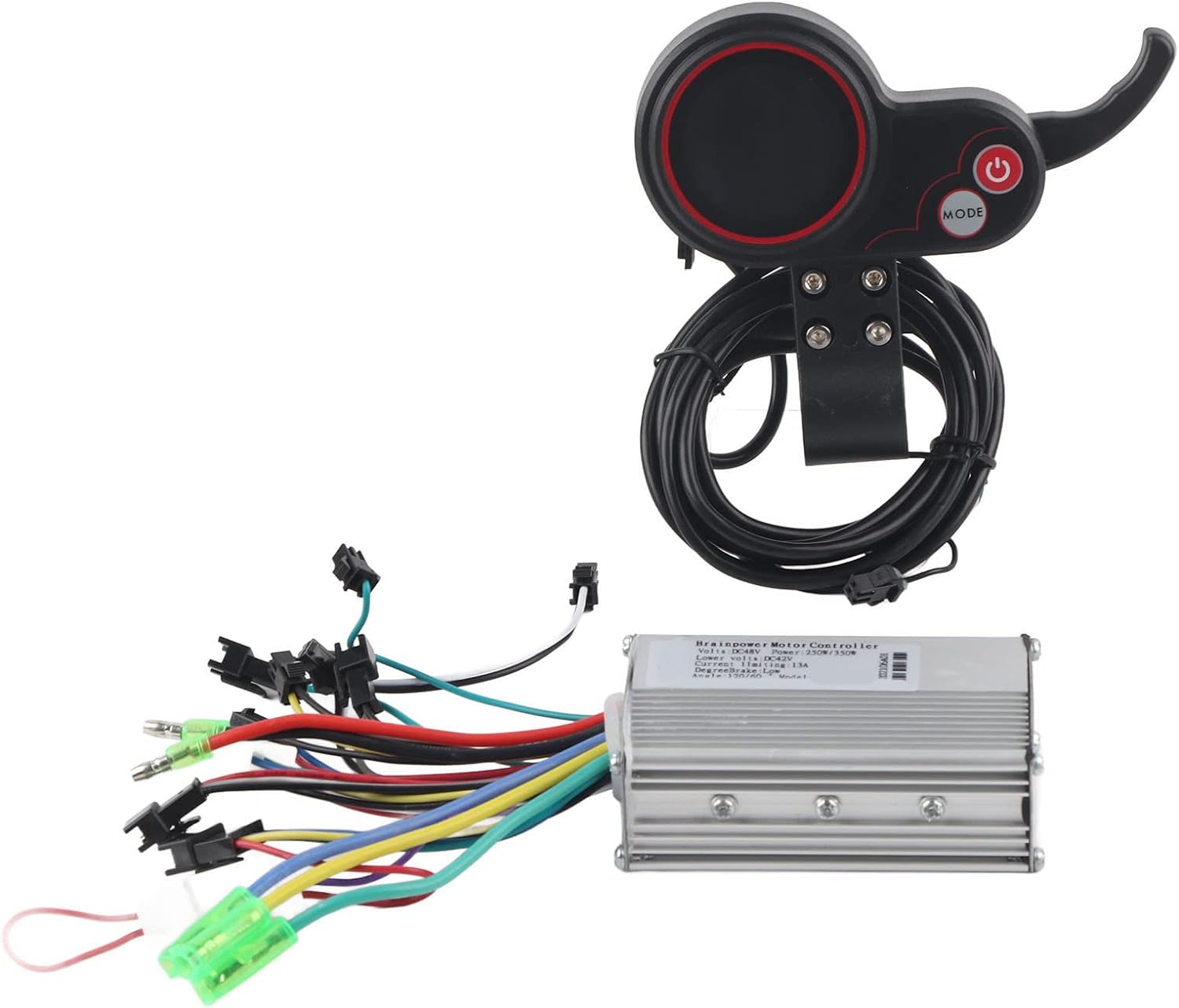 Ejoyous Electric Scooter Controller LCD Display Control Panel with Shift Switch for Electric Bicycle E Bike Scooter