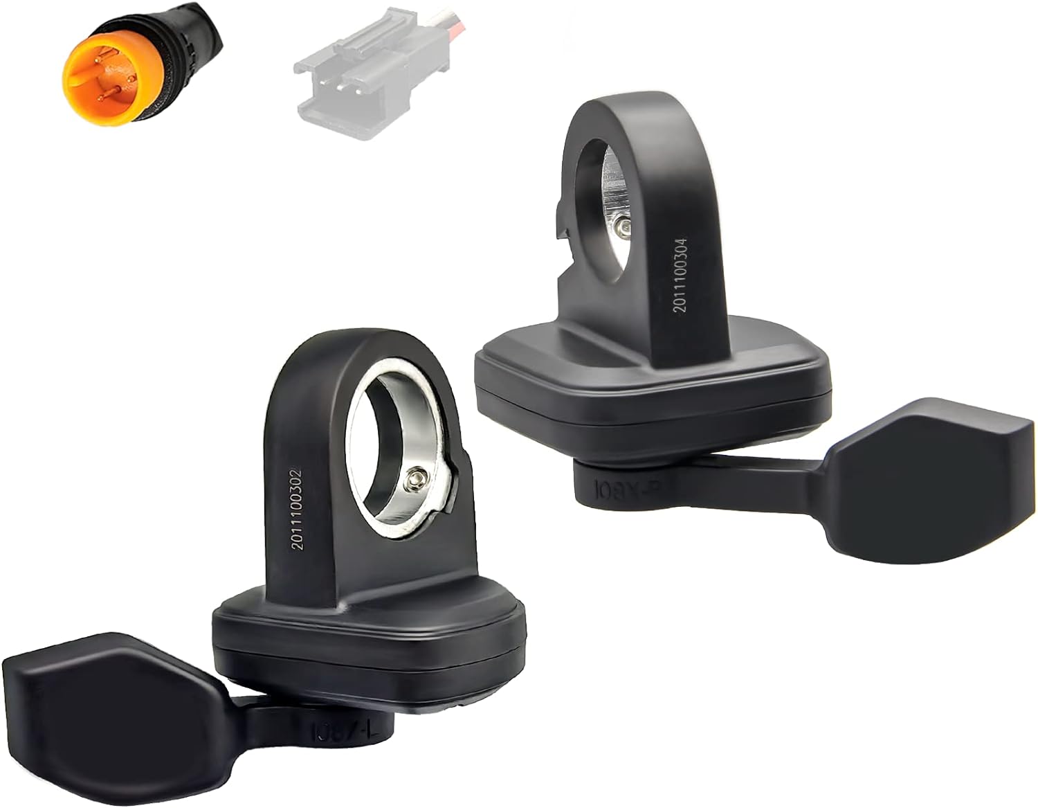 Ebike Thumb Throttle WUXING 108X Finger Throttle Left/Right Hand Electric Bike Scooter 3pin Controller Speed Governing Eletrric Accessories