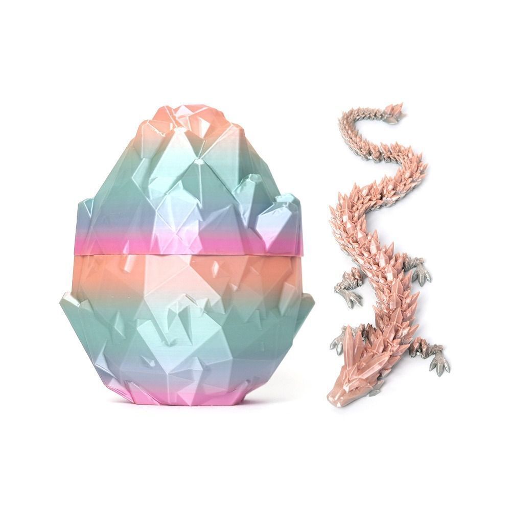 3D Printing Dragon Egg Shenlong Set Toy Ornament Decoration Creative Trendy Play