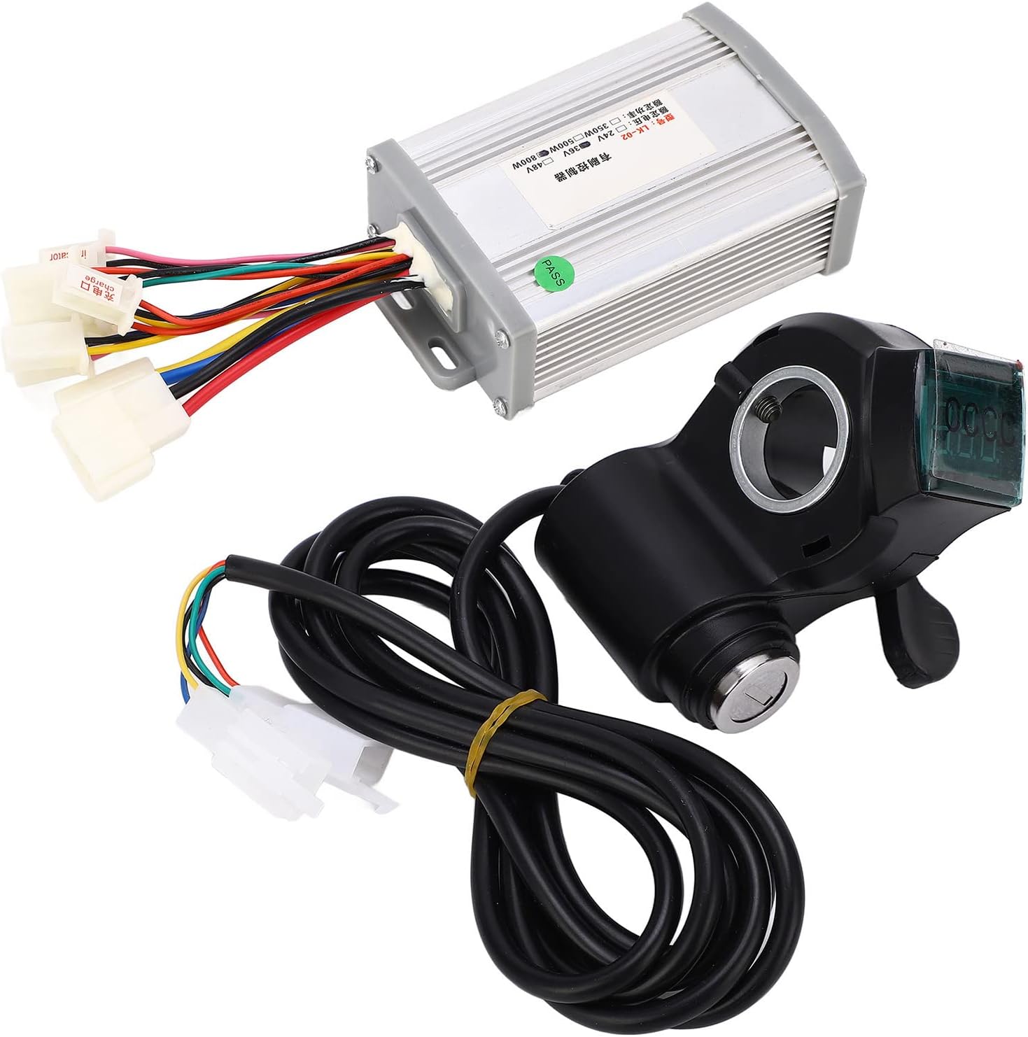 Bike Controller Kit, Stable Speed 36V 800W Safe Brush Motor Controller Easy Installation for Conversion