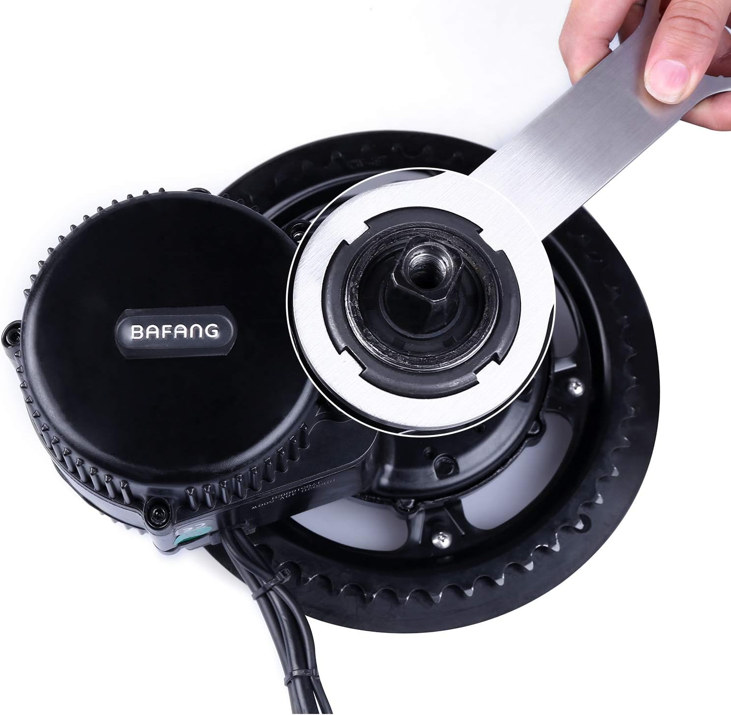 BAFANG Installation Tool Wrench for Motor : Compatible with 8fun BBS01 BBS02 BBSHD Mid Drive Kit, Useful & Convenient eBike Tool for Electric Bike Conversion Kit