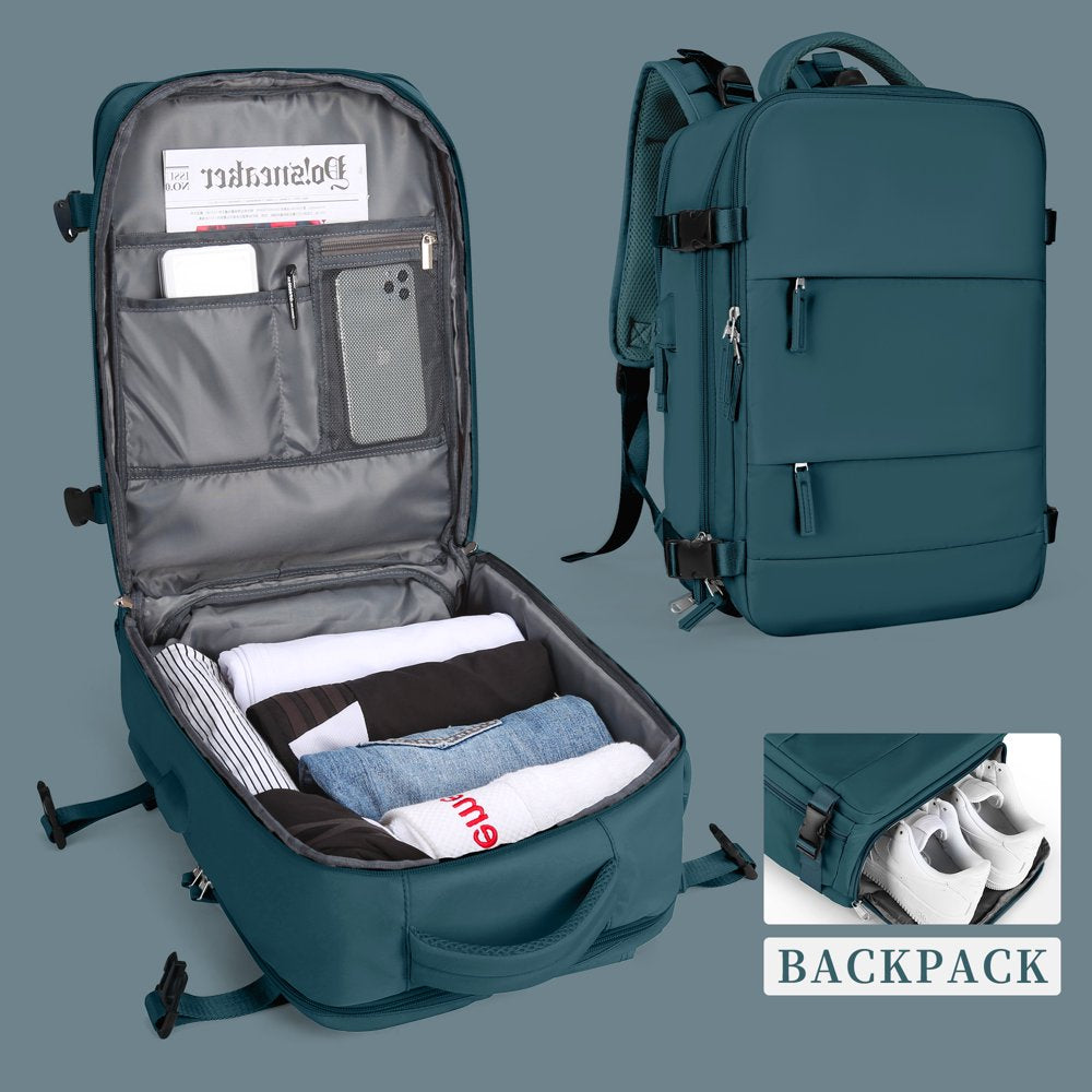 Large Travel Backpack Women, Carry on Backpack,Hiking Backpack Waterproof Outdoor Sports Rucksack Casual Daypack School Bag Pink