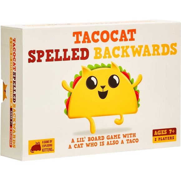 Exploding Kittens Games: Tacocat Spelled Backwards - Card Game