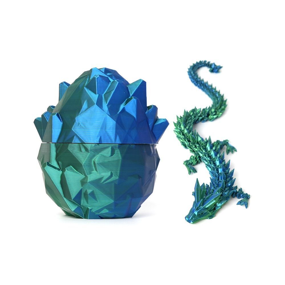 3D Printing Dragon Egg Shenlong Set Toy Ornament Decoration Creative Trendy Play