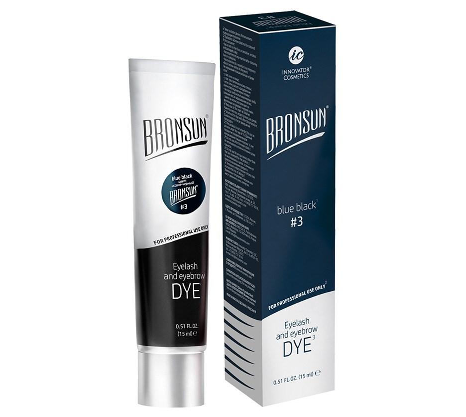 Bronsun Hybrid Lash and Brow Dye Blue Black - 15 ml