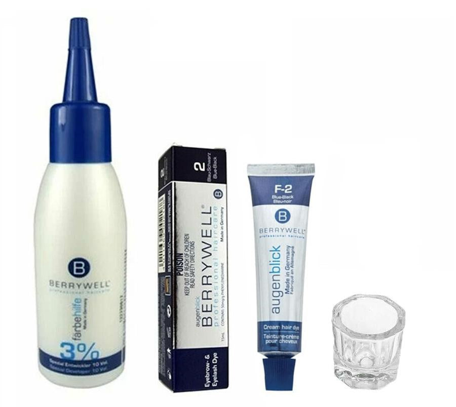 Berrywell Brow Tint Kit – Blue Black