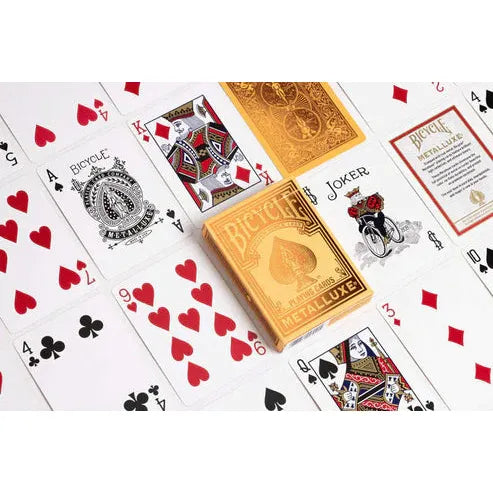 Bicycle Playing Cards: Metalluxe Orange