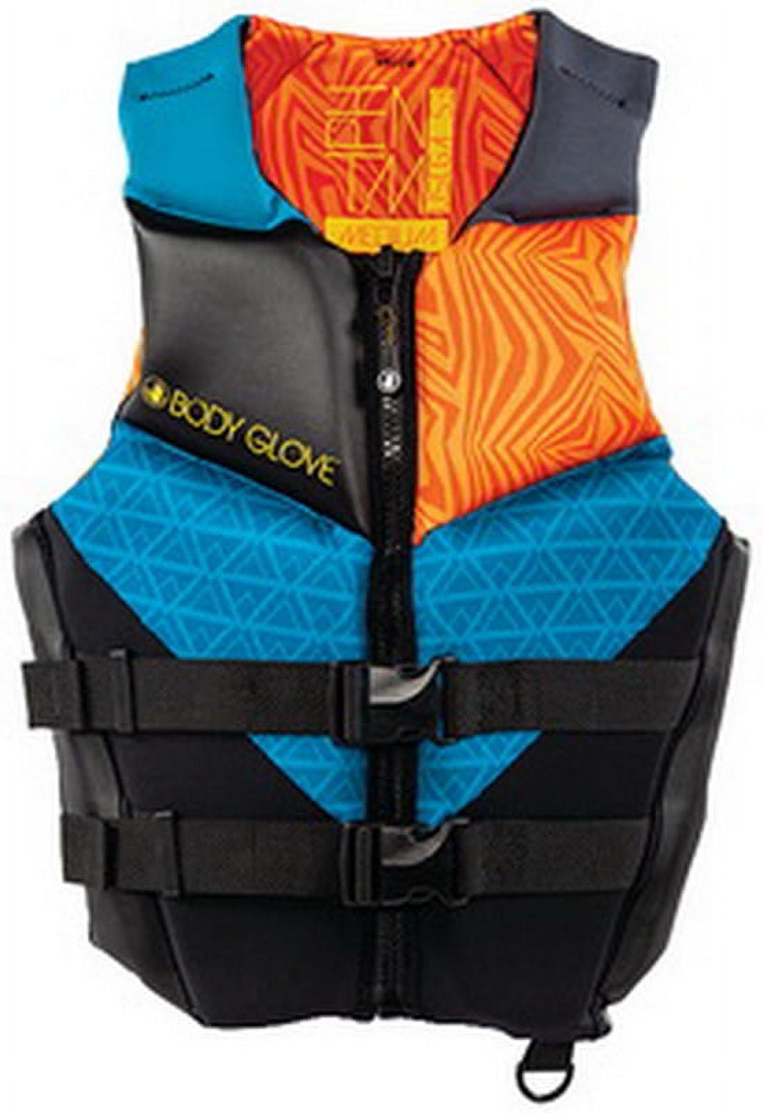Body Glove 20224ORGBLUL Adult Phantom PFD, Men's Lg., Orange/Blue