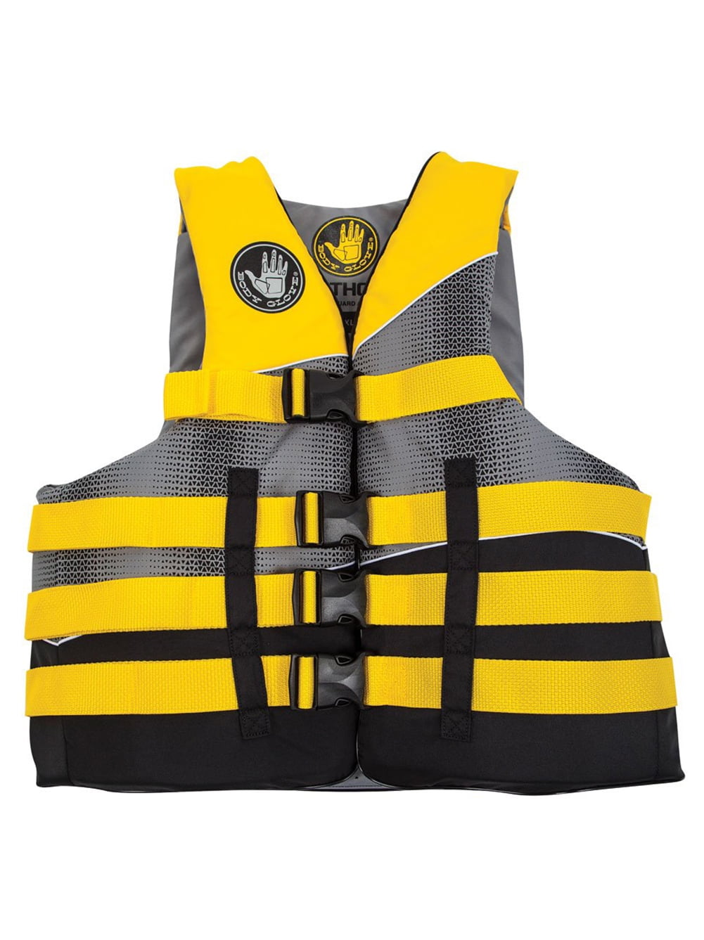 Body Glove Method adult life vest XS Yellow