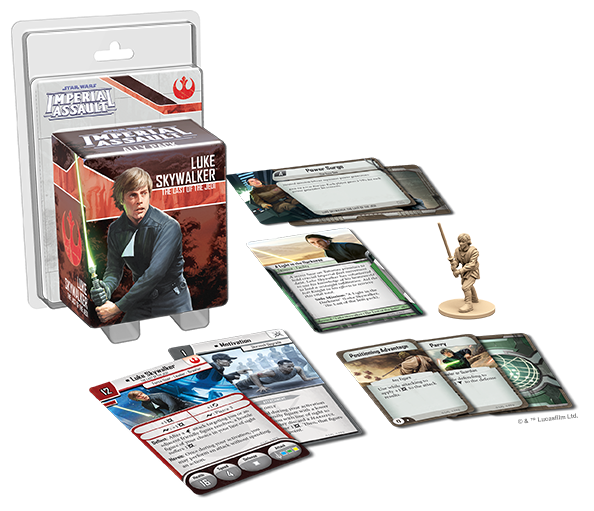 Fantasy Flight Games - Star Wars - Imperial Assault: Luke Skywalker Ally Pack