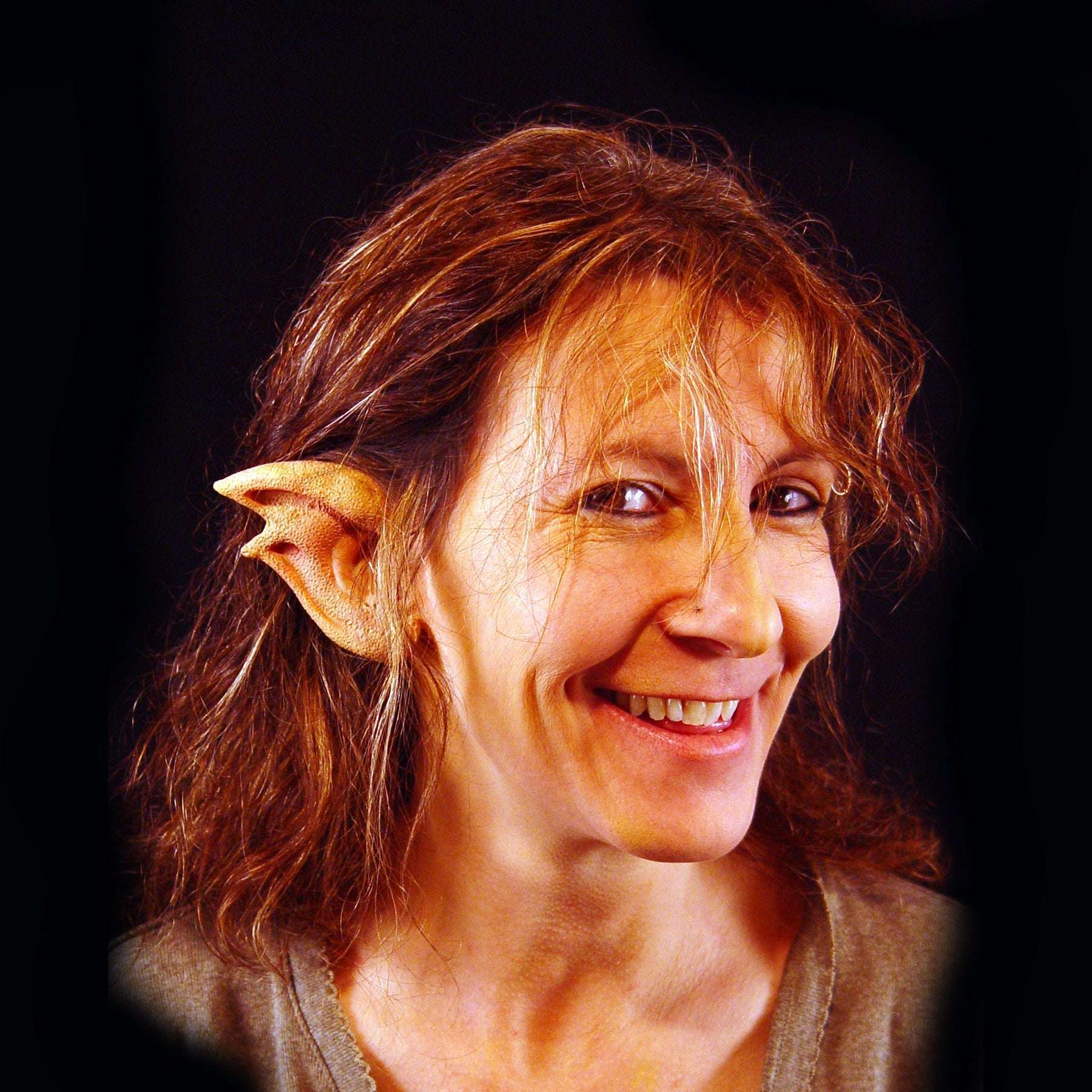 FX Faces Double Tip Ears Foam Latex Prosthetic