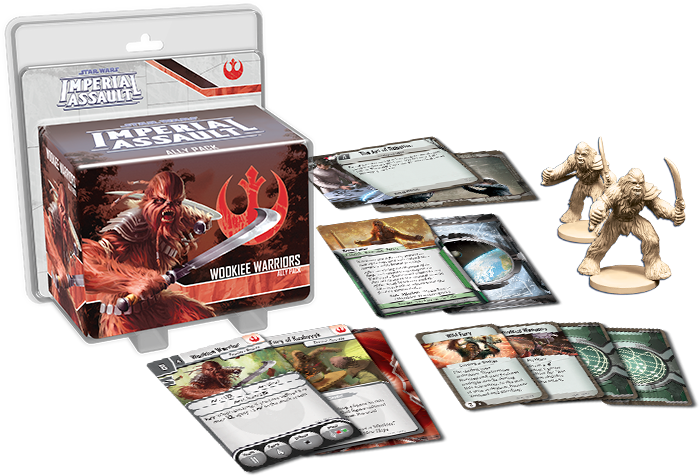 Fantasy Flight Games - Star Wars - Imperial Assault: Wookiee Warriors Ally Pack
