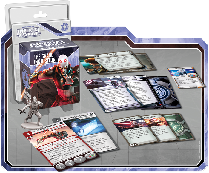Fantasy Flight Games - Star Wars - Imperial Assault: The Grand Inquisitor Villain Pack