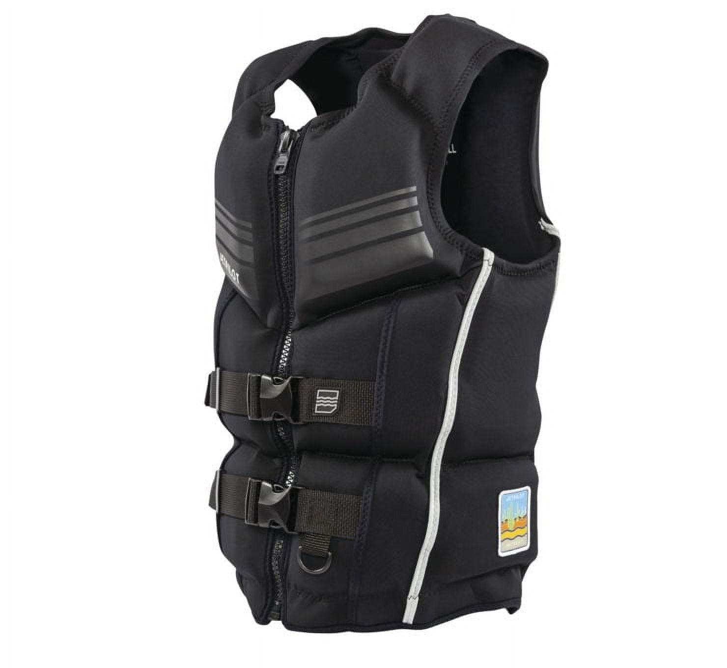 Jetpilot Shaun Murray CGA Approved Neoprene Vest (Large, Black)