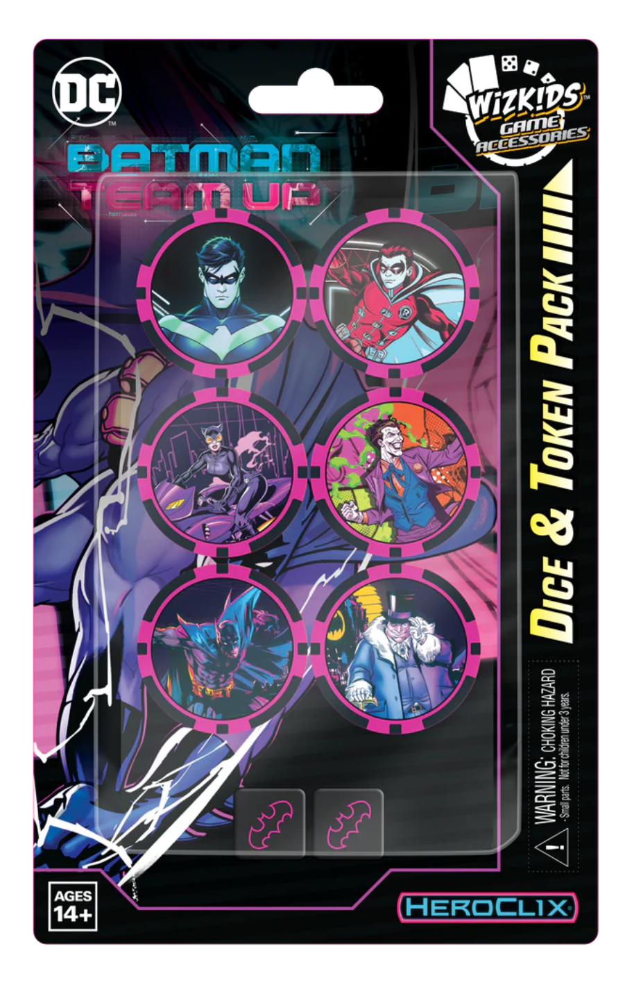 DC Comics HeroClix: Batman Team-Up Dice & Token Pack