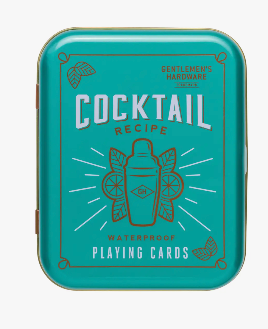 Cocktail Recipe Playing Cards