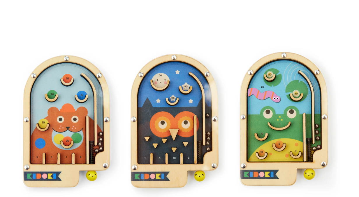Kidoki Wooden Pinball