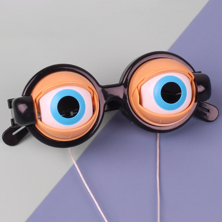 Crazy Eyes Funny Glasses Toys Trickery Creative Funny Glasses