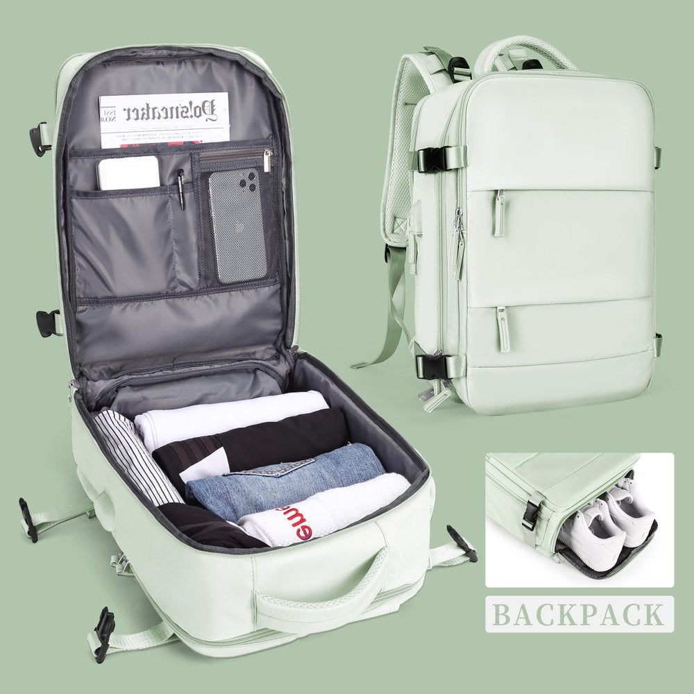 Large Travel Backpack Women, Carry on Backpack,Hiking Backpack Waterproof Outdoor Sports Rucksack Casual Daypack School Bag Pink