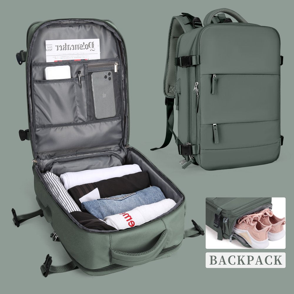 Large Travel Backpack Women, Carry on Backpack,Hiking Backpack Waterproof Outdoor Sports Rucksack Casual Daypack School Bag Pink