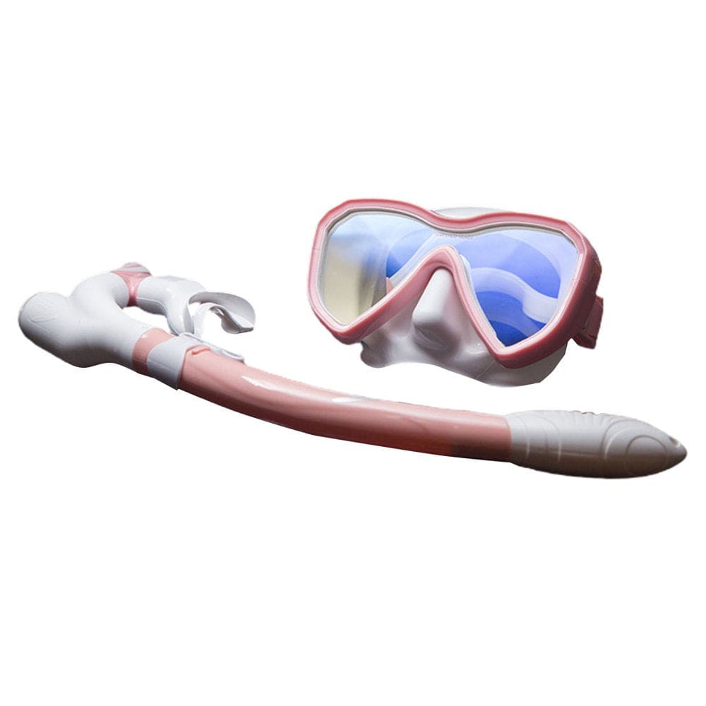 Baoxlan Diving Goggles Set Safe Diving Accessories Non-Slip Buckle Snorkeling Kit for Swimming