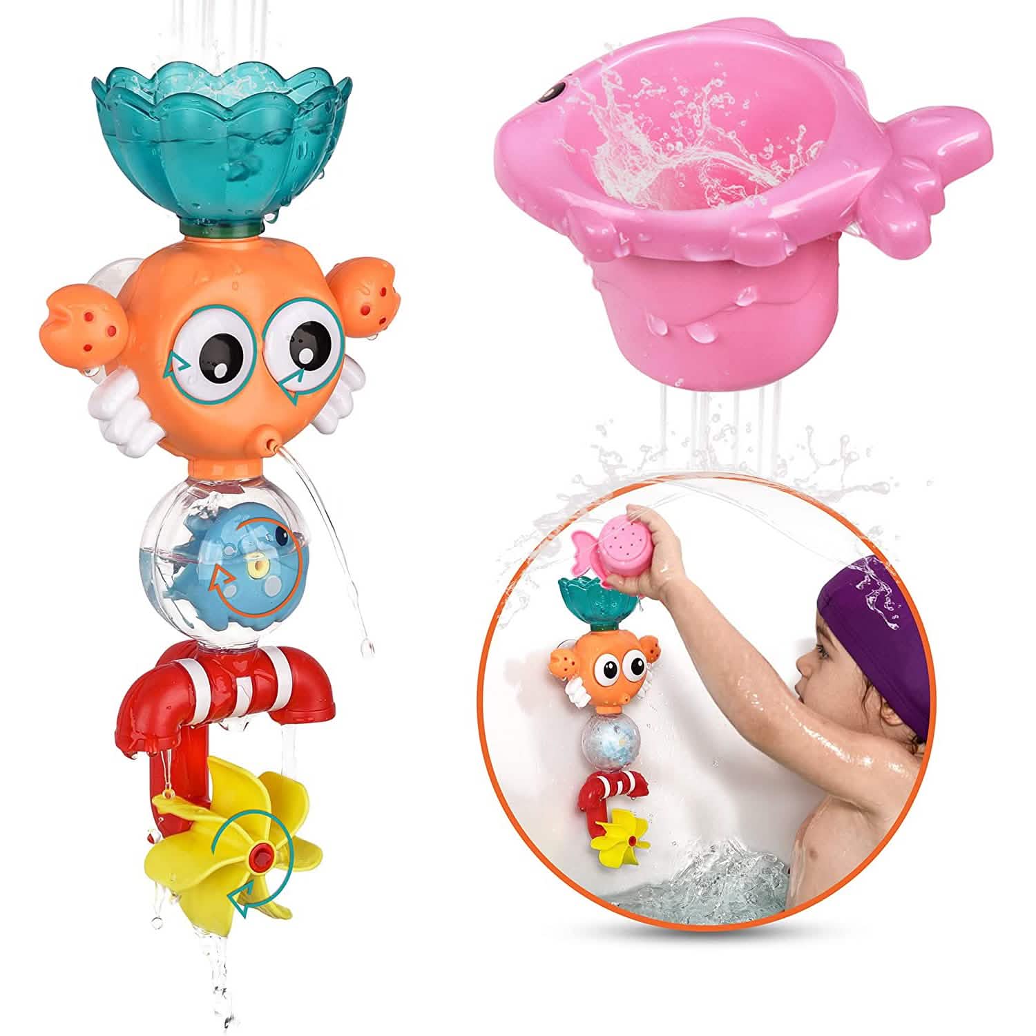 Bath Toy – Cool Bath Time for Toddlers