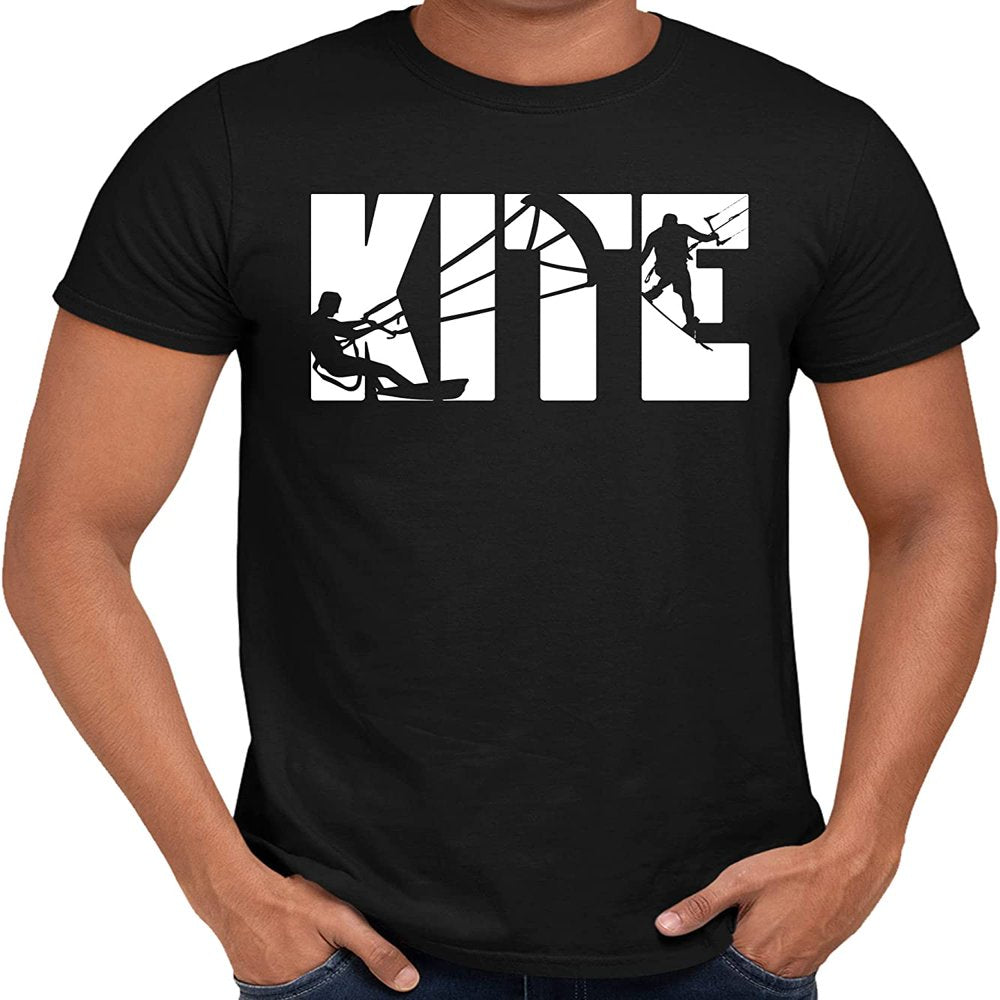 Kiteboarder Athlete Tshirt Kite Cool Kiteboarding Kitesurfing Water Sports T-Shirt for Men Women