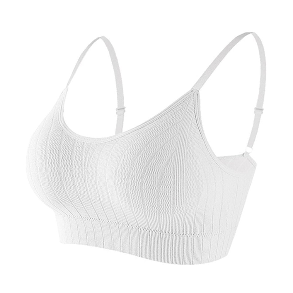 Babysbule Bras for Women Clearance Women'S Ruched Sports Bras Padded Workout Tops Medium Support Crop Tops