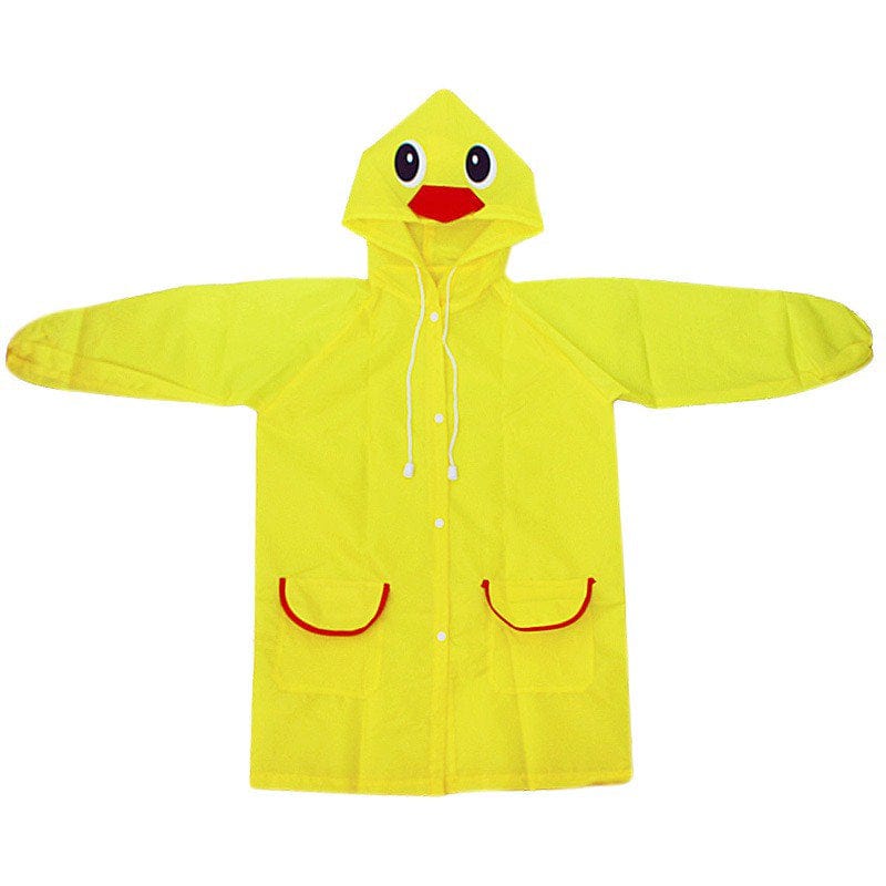 Children Cartoon Rain Coat Kids Rainwear Cute Baby Funny Waterproof Raincoat