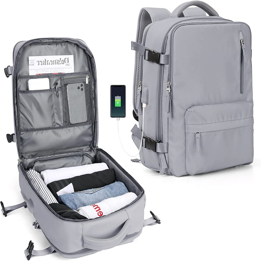 Large Travel Backpack Women, Carry on Backpack Men,Hiking Backpack Waterproof Outdoor Sports Rucksack Casual Daypack School Laptop Bag