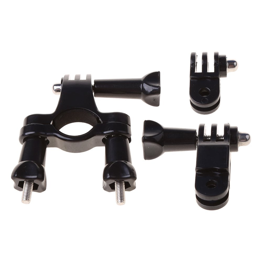 HESITONE Bike Handlebar Roll Bar Mount Holder for Gopro Hero 4 3 Yi SJ4000 Camera