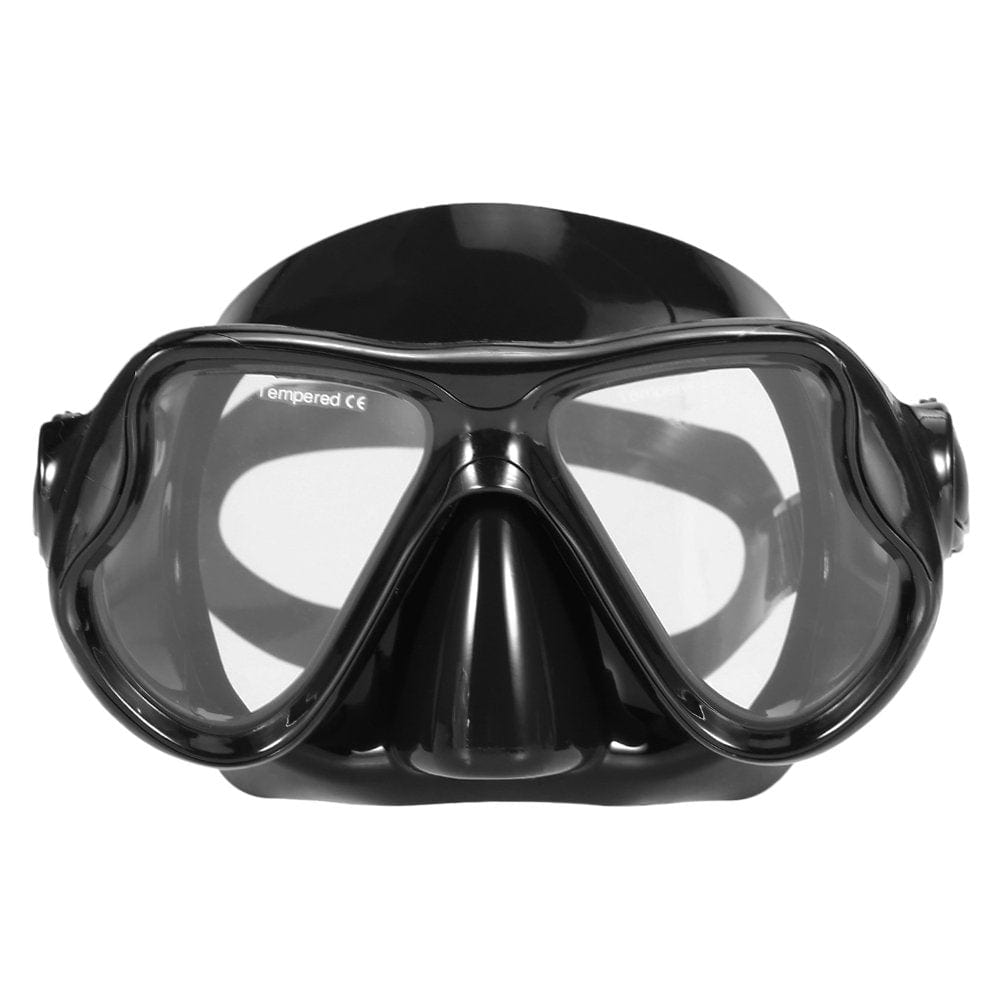 Dcenta Adults Freediving -Fog Diving Snorkeling Swimming Tempered Glass Lens Goggles for Men Women