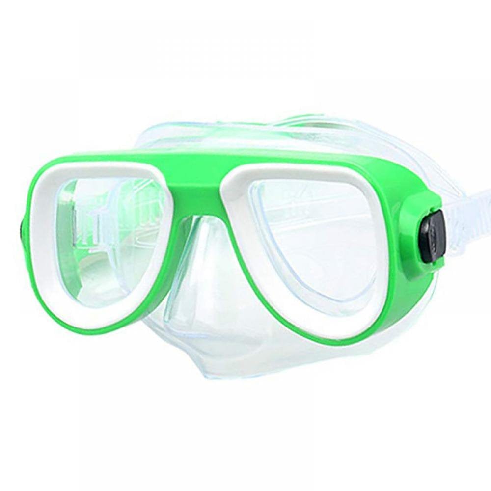 Diving Goggle Mask Breathing Tube Kids Shockproof Anti-Fog Swimming Glasses Band Snorkeling Underwater Accessories Set