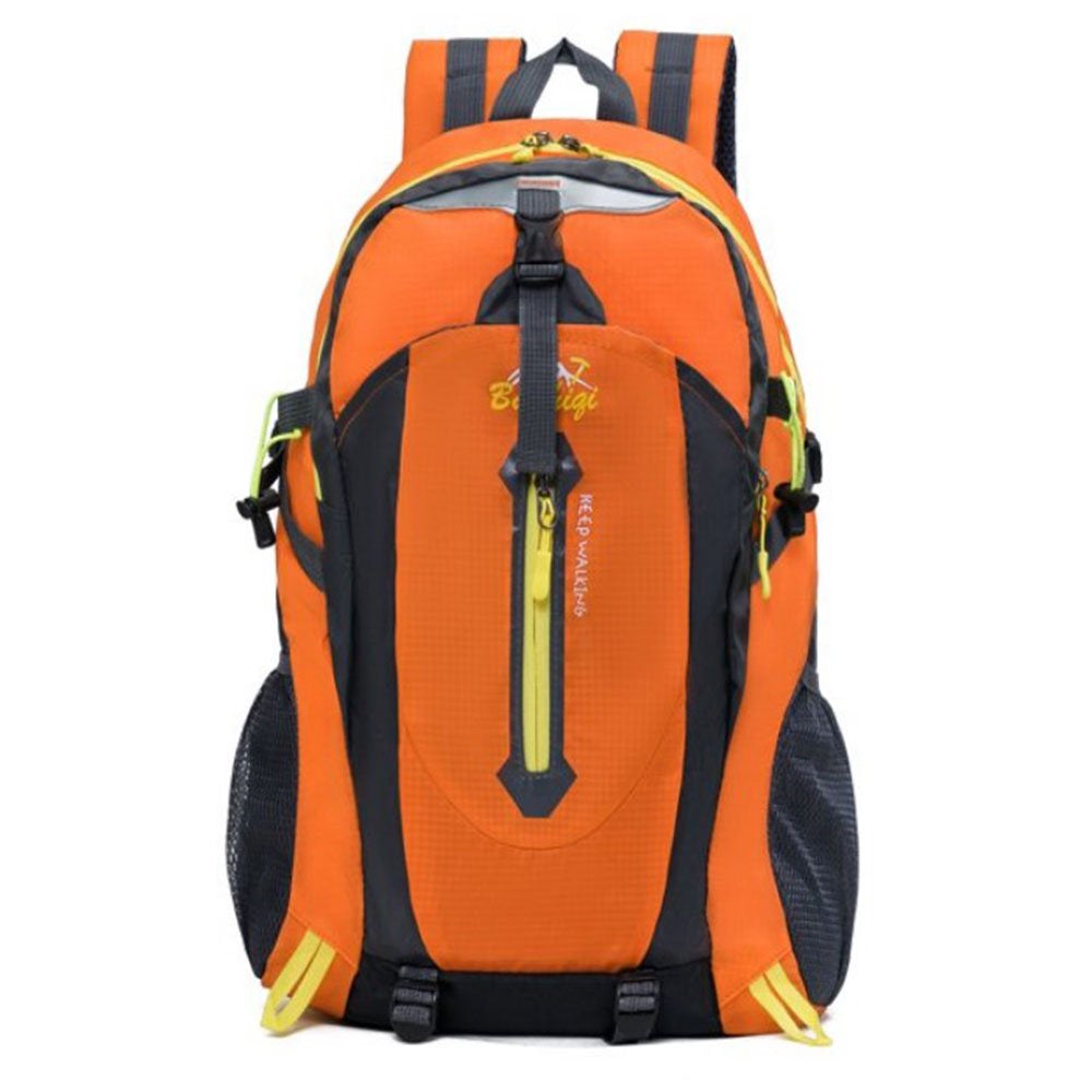 FAFIAR Waterproof Black Backpack 40L Climbing Traveling Sports Adult Unisex Camping Lovers