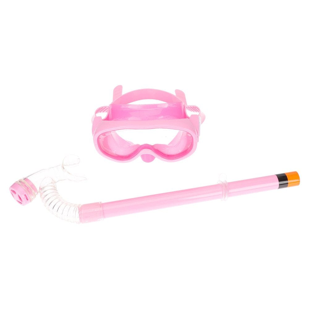 Etereauty Snorkeling Snorkel Kids Gear Diving Swimming Masks Set Children Set Dry Kid Goggles Mask Tubescuba Snorkel anti Masks