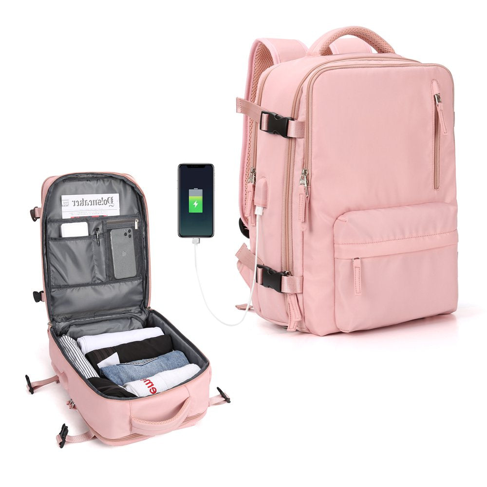 Large Travel Backpack Women, Carry on Backpack Men,Hiking Backpack Waterproof Outdoor Sports Rucksack Casual Daypack School Laptop Bag