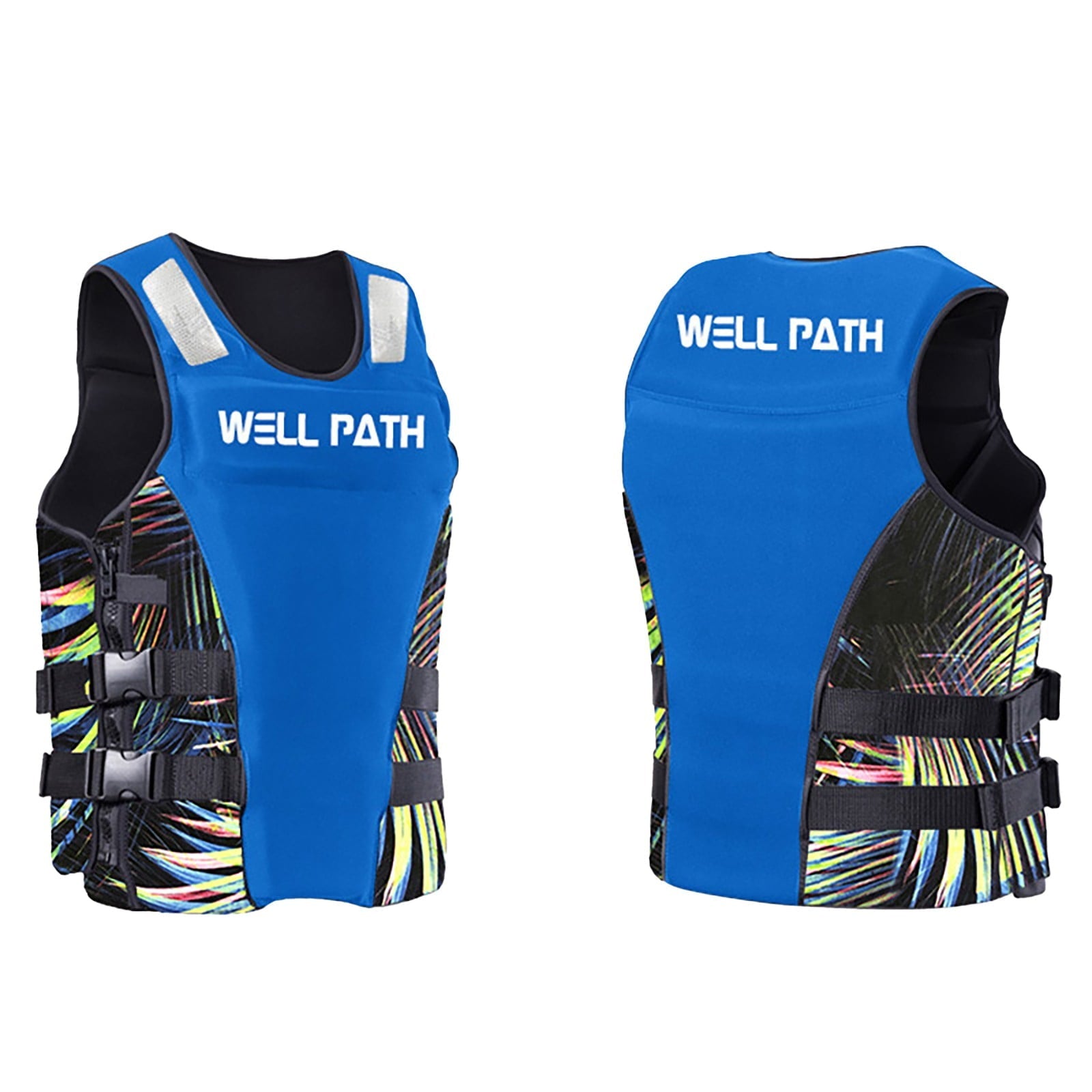 Jpgif Life Jackets For Adults, Water Sport Boating Jacket Outdoor Sports Vest Adults Jacket Lightweight Waistcoat W^ater Sports